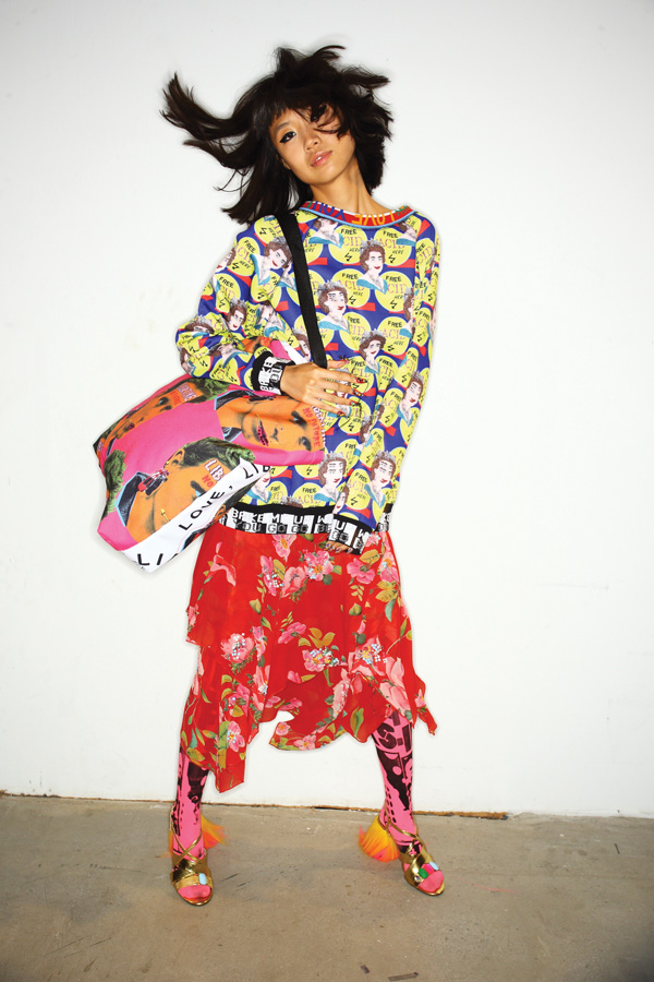 A recent look of head to toe Libertine